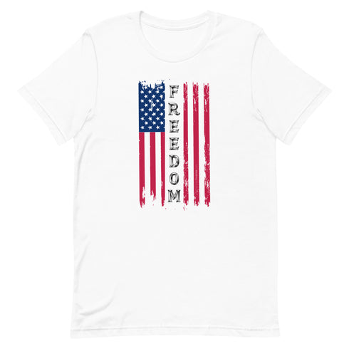Freedom Flag Unisex t-shirt - Mainstream Freedom